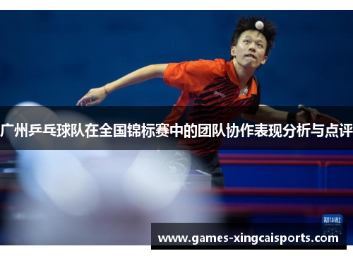 广州乒乓球队在全国锦标赛中的团队协作表现分析与点评